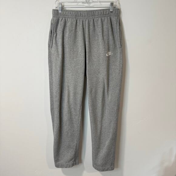 Nike Men's Sportswear Club Fleece Pants Sweatpants Grey Medium - Picture 1 of 11
